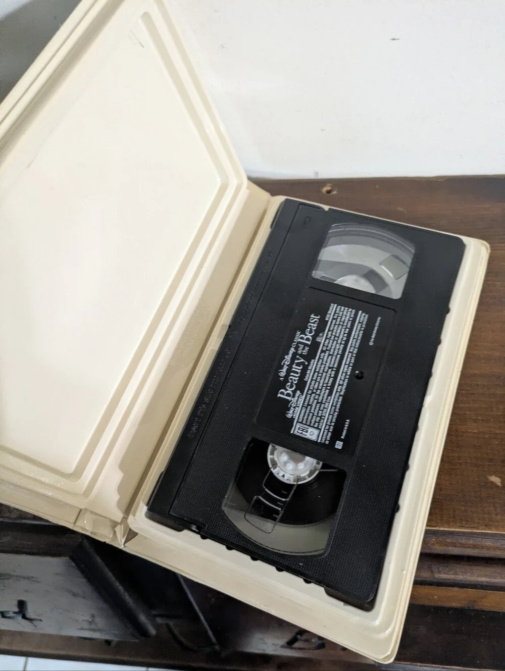 Vintage Walt Disney Classic Beauty and the Beast VHS Black Diamond Edition #1325
